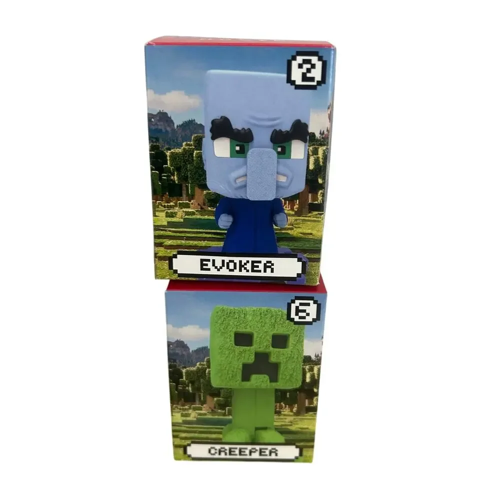 McDonald's Happy Meal Minecraft Toys - Creeper & Evoker NEW